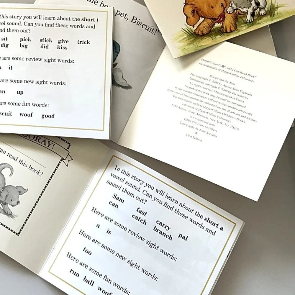 BUSCUITS READER “I CAN READ” PHONICS EARLY READERS PRE K- 1ST 12 BOOKS - Picture 9 of 9